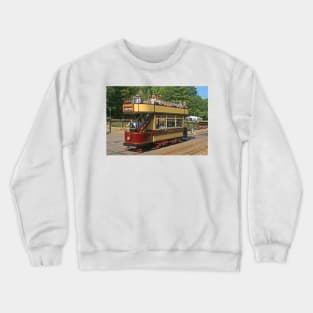 London County Council Tram Number 106, Crich, September 2021 Crewneck Sweatshirt